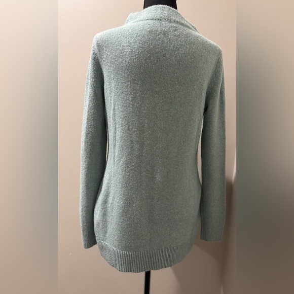 LOFT Women's Cowl Neck Sweater soft texture, light weight  knit timeless chic - Picture 3 of 5